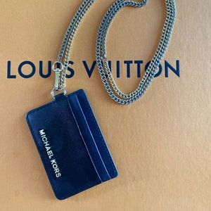 Michael Kors ID Wristlet turned Necklace